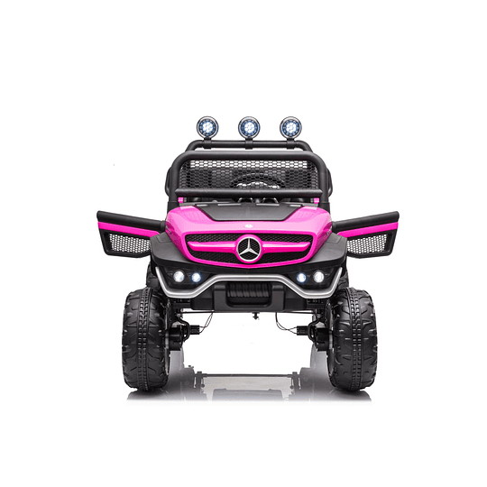 Buggy Unimog Mercedes Benz Rosado