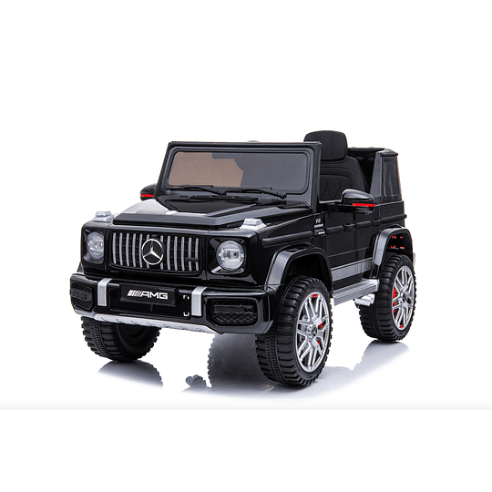 Entrega Express - Auto a Batería Jeep G63 Con Licencia Mercedes 12V Negro 