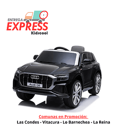 Entrega Express - Auto Audi Q8 a Bateria 12V Negro 