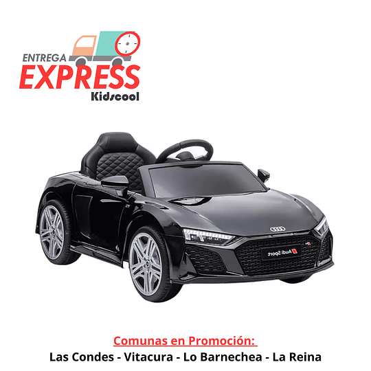 Entrega Express - Audi R8 Spyder Bateria Negro