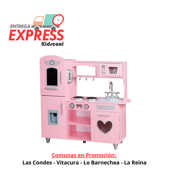 Entrega Express - Full Kitchen Rosada C/Accesorios