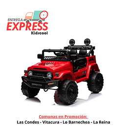 Entrega Express - Jeep Rojo Toyota Fj Crusier 12V 