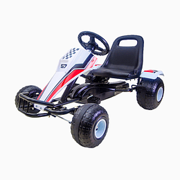 Entrega Express - Go Kart Racing Blanco Kidscool