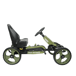 Entrega Express - Go Kart Racing Army Verde Kidscool