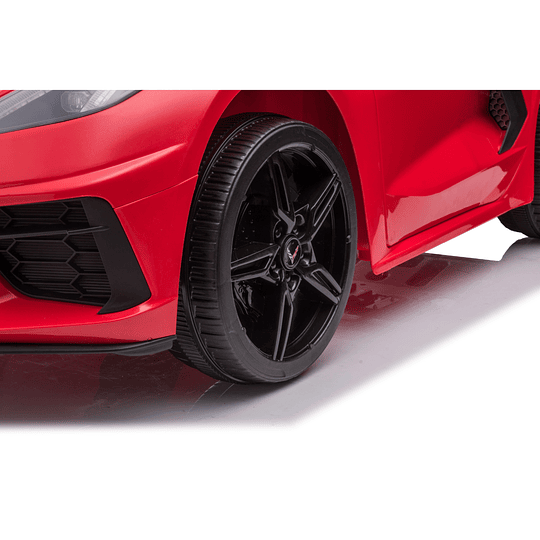 Entrega Express - Corvette con licencia 12V Rojo