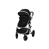 Entrega Express - Coche Cuna  Lux 3 En 1 Kidscool Negro