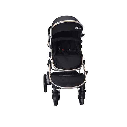 Entrega Express - Coche Cuna  Lux 3 En 1 Kidscool Negro