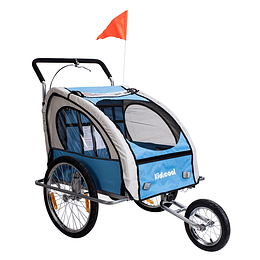 Entrega Express - Carrito coche Baby Trailer Azul