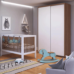 Cuna Sognare Practic Blanca/Miel