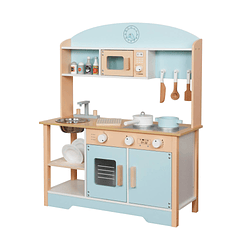 Cocina Montessori Celeste+Accesorios 