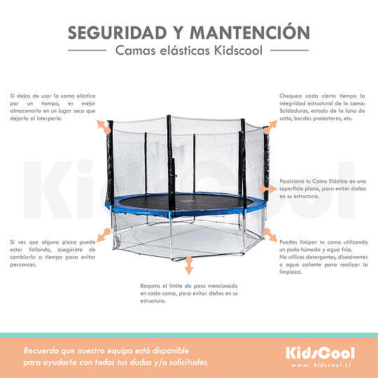 Cama Elástica Divertida de 4,5 pies