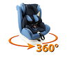 Silla de auto 360° Azul