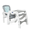 Silla de comer 3 en 1 Gris Celeste