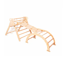 Retiro  Express - Escalador Montessori 3 En 1 En Madera Pikler