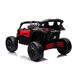 Entrega Express - Buggy Atv Can Am Maverick Roja 12v 