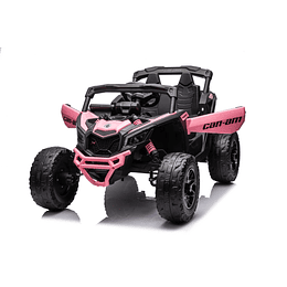 Entrega Express - Buggy Atv Can Am Maverick Rosada 12v -