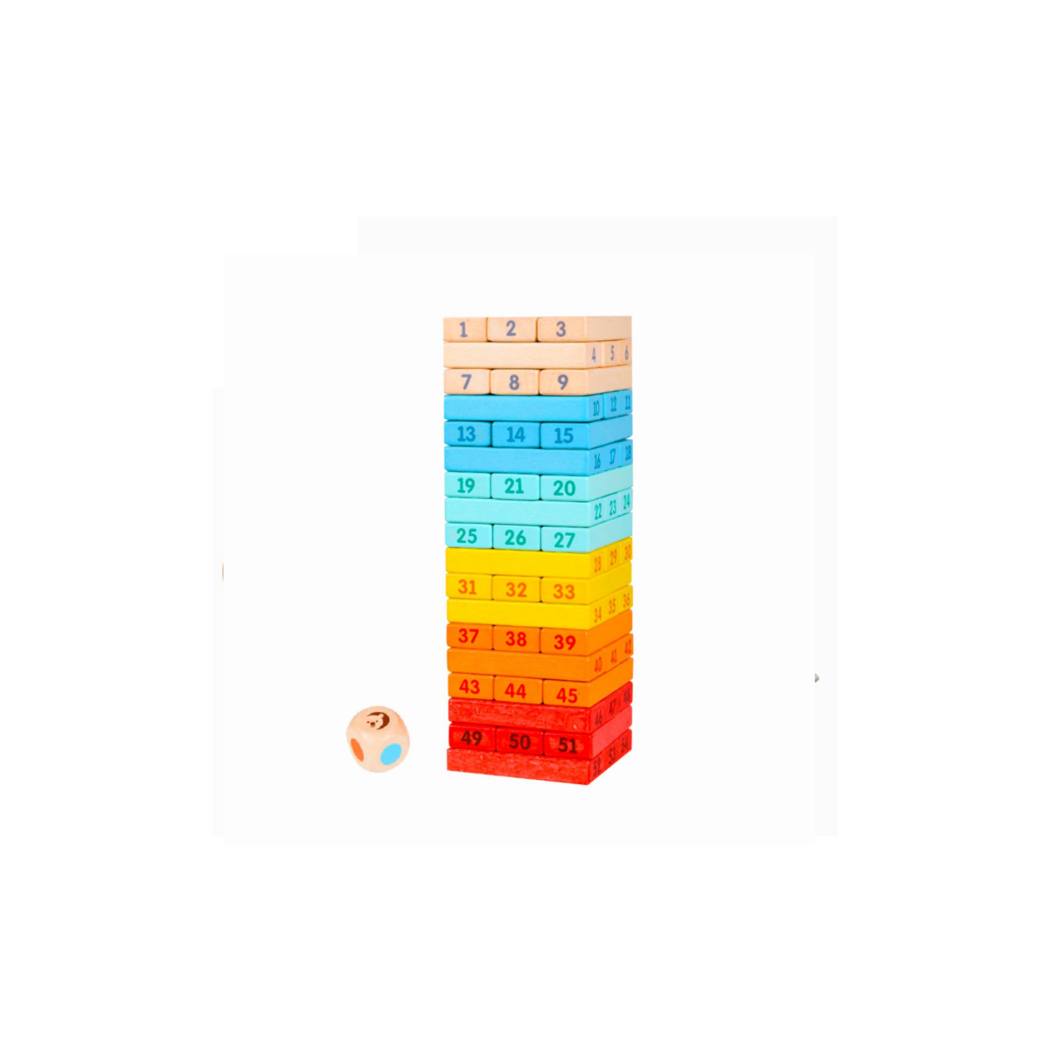 Juego Didactico Torre Multicolor