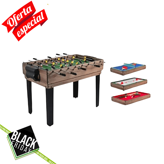 Oferta Especial - Mesa De Juegos Múltiple 4 En 1 