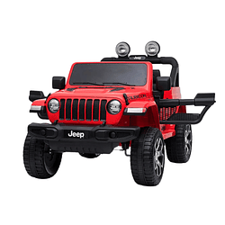 Jeep Rubicon Rojo Batería 