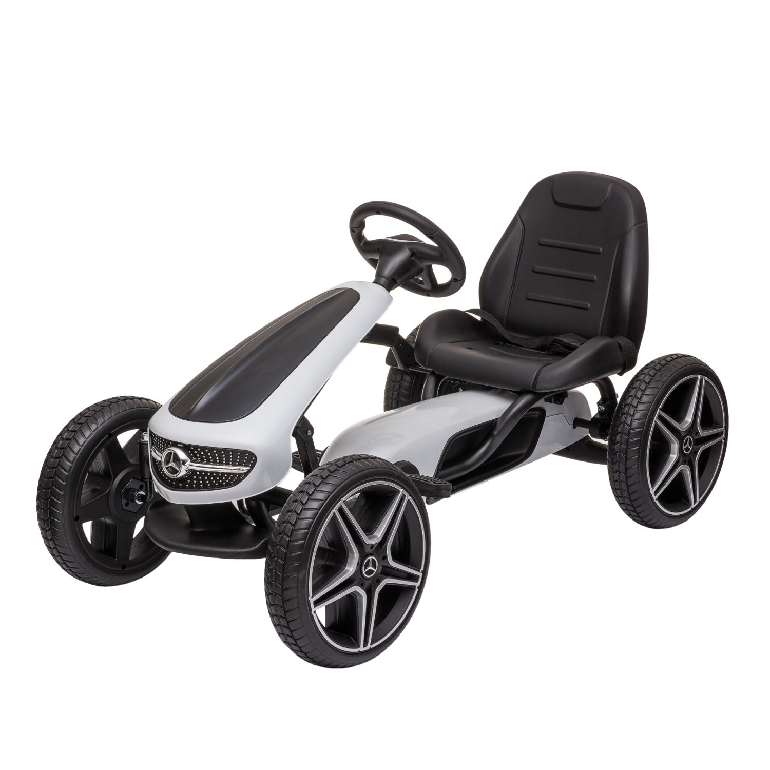 Go Kart Mercedes Benz Blanco