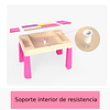 Mesa Didactica Pink 2 Sillas