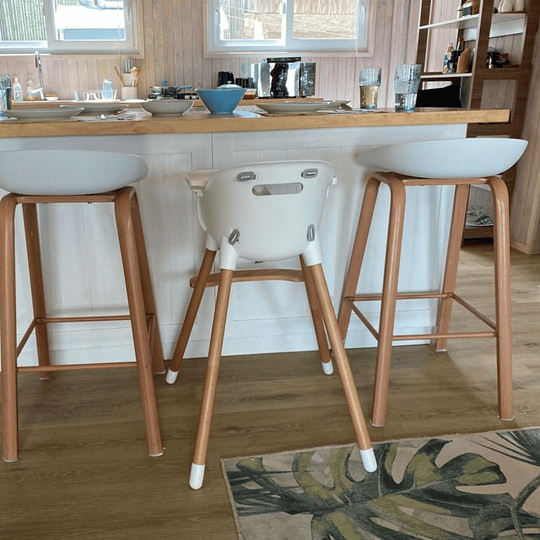 Retiro Express - Silla de comer Roma Blanco