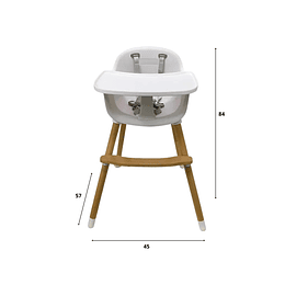 Retiro Express - Silla de comer Roma Blanco