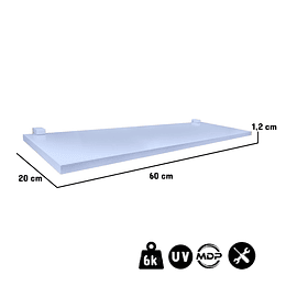 Retiro Express - Repisas Kids 60 Azul Packx2