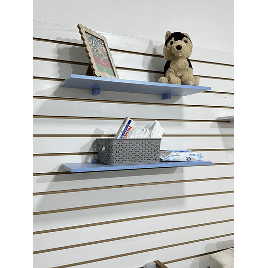 Retiro Express - Repisas Kids 60 Azul Packx2