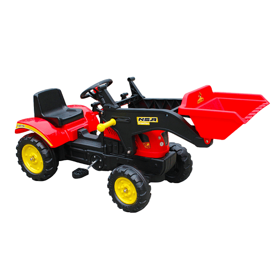 Retiro Express - Retroexcavadora Rojo Kidscool 