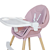 Retiro Express - Silla De Comer Niza Rosada
