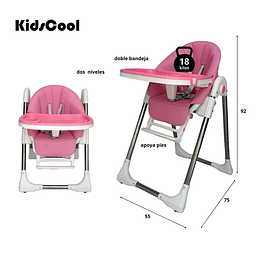 Retiro Express  - Silla comer Verona Rosado