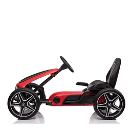 Retiro Express - Go Kart Mercedes Benz Rojo