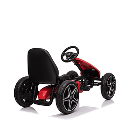 Retiro Express - Go Kart Mercedes Benz Rojo