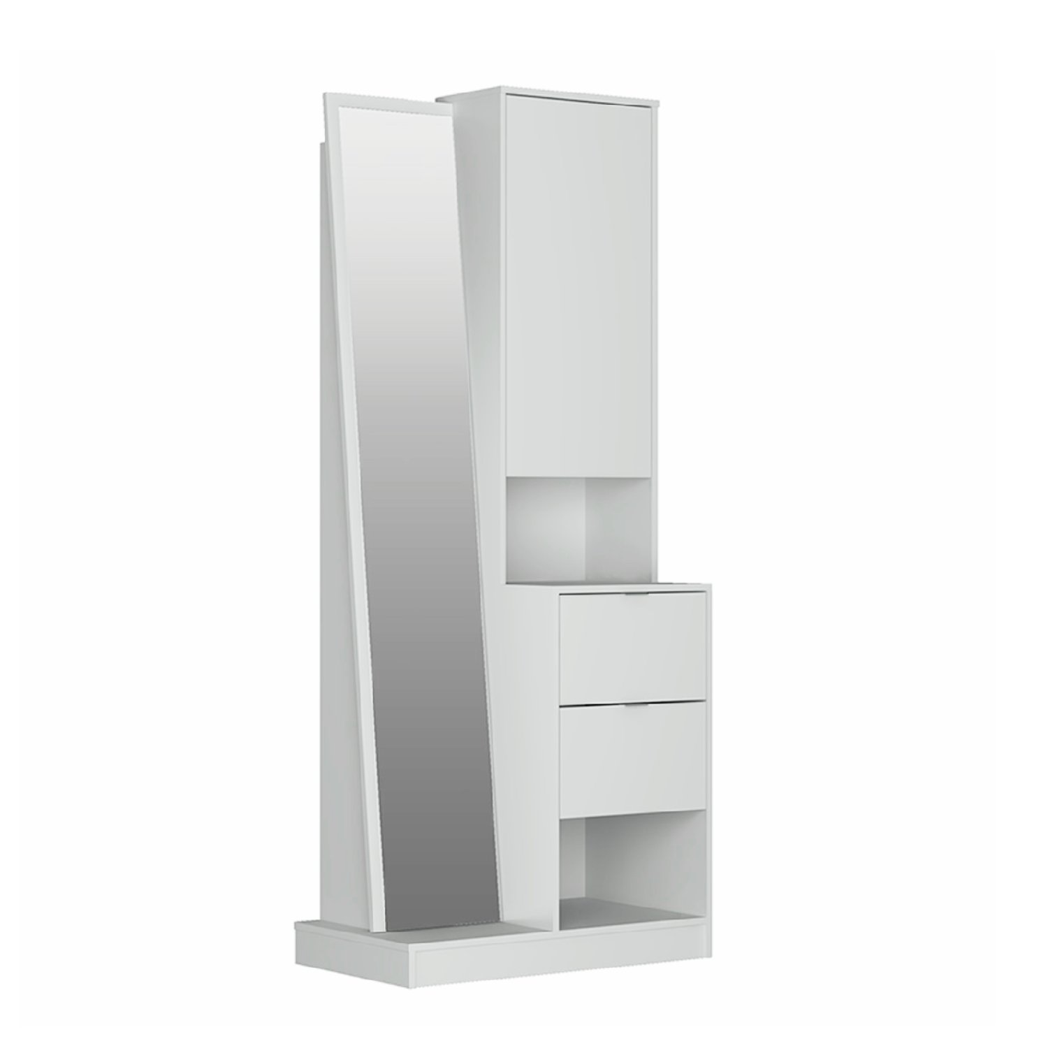 Cómoda Tocador Espejo Blanco