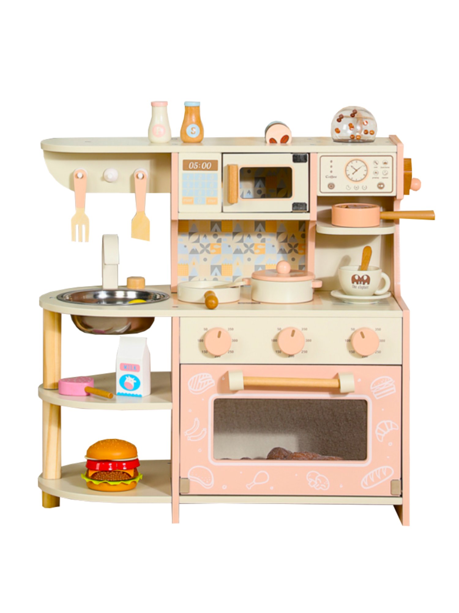 COCINA CAFETERA EMILY ROSADA