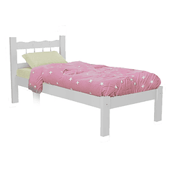 Cama Individual Blanco Be 