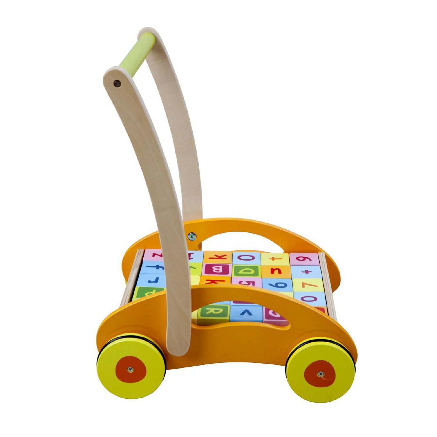 Caminador de madera con blocks