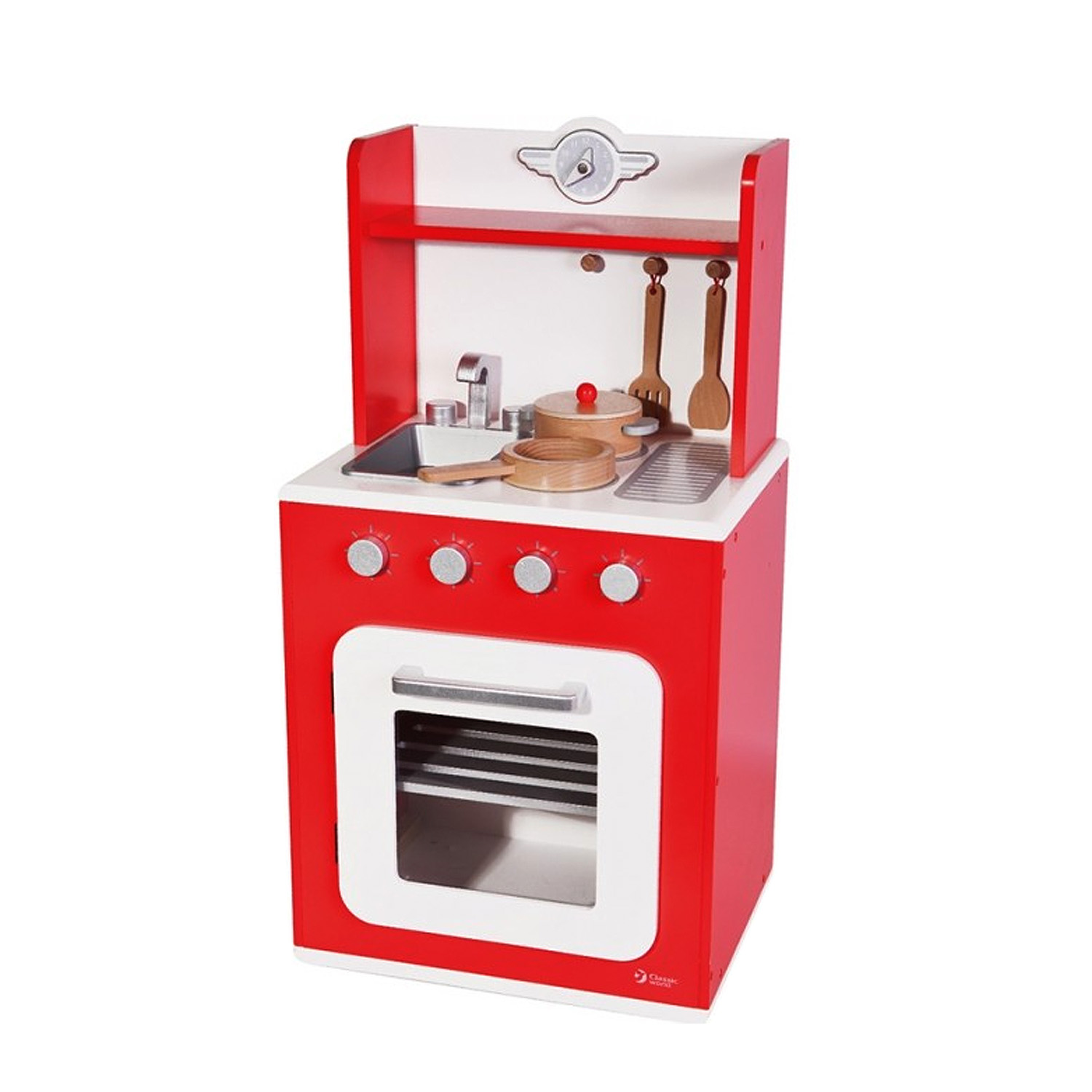 Cocina de madera Red Classic
