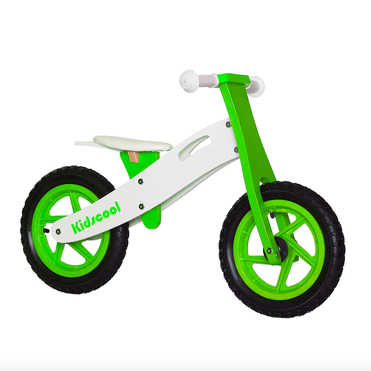 Bicicleta de Aprendizaje New Riders Green/white