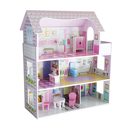 Retiro Express - Casa de Muñeca Pequeña de Madera