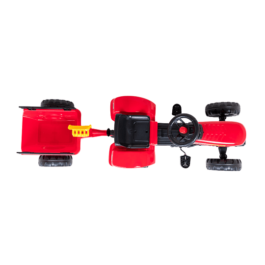 Retiro Express - Tractor Con Carro Rojo Kidscool  