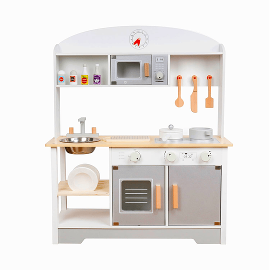 Retiro Express - Cocina Montessori Blanca +Accesorios