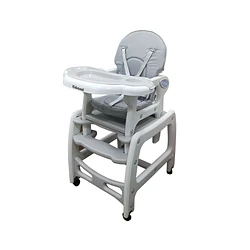 Silla de comer Supper Gris