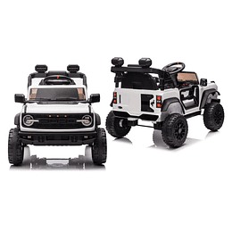Retiro Express - Auto Bateria Ford Bronco Raptor Blanco 12v 2Motores