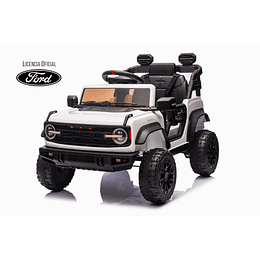 Retiro Express - Auto Bateria Ford Bronco Raptor Blanco 12v 2Motores