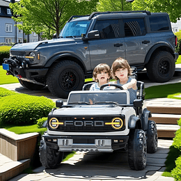 Retiro Express - Auto Bateria Ford Bronco Raptor Blanco 12v 2Motores