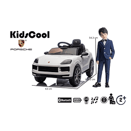 Retiro Express - Auto a Bateria Blanco Porsche Cayenne 12v 2Motores