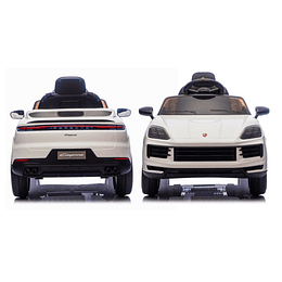 Retiro Express - Auto a Bateria Blanco Porsche Cayenne 12v 2Motores