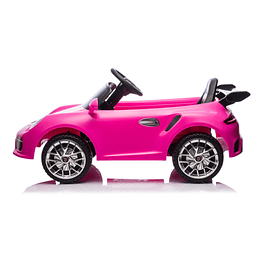 Retiro Express - Auto a Bateria Porsche 911 Ruf Ctr3 Rosado 12v 2Motores